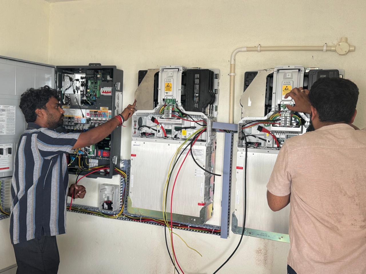 Enphase IQ Battery 5P installation by NEUSOL